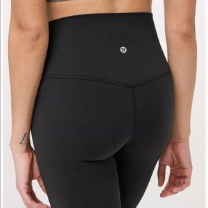 NWT Lululemon ALIGN  Leggings   25” Black  Size 8